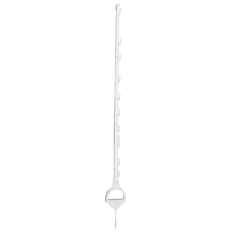 Gallagher Steigbügelpfahl L 155 cm, Kunststoff, Weiß, 5 Stück Gallagher 019328 Gallagher