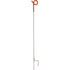 Gallagher Federstahlpfahl L 100 cm, Federstahl, Orange-Weiß, 10 Stück Gallagher 642134 Gallagher