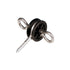 Torgriffisolator Gallagher 2-fach Compact 020096 mit Holzgewinde, 5 Stück