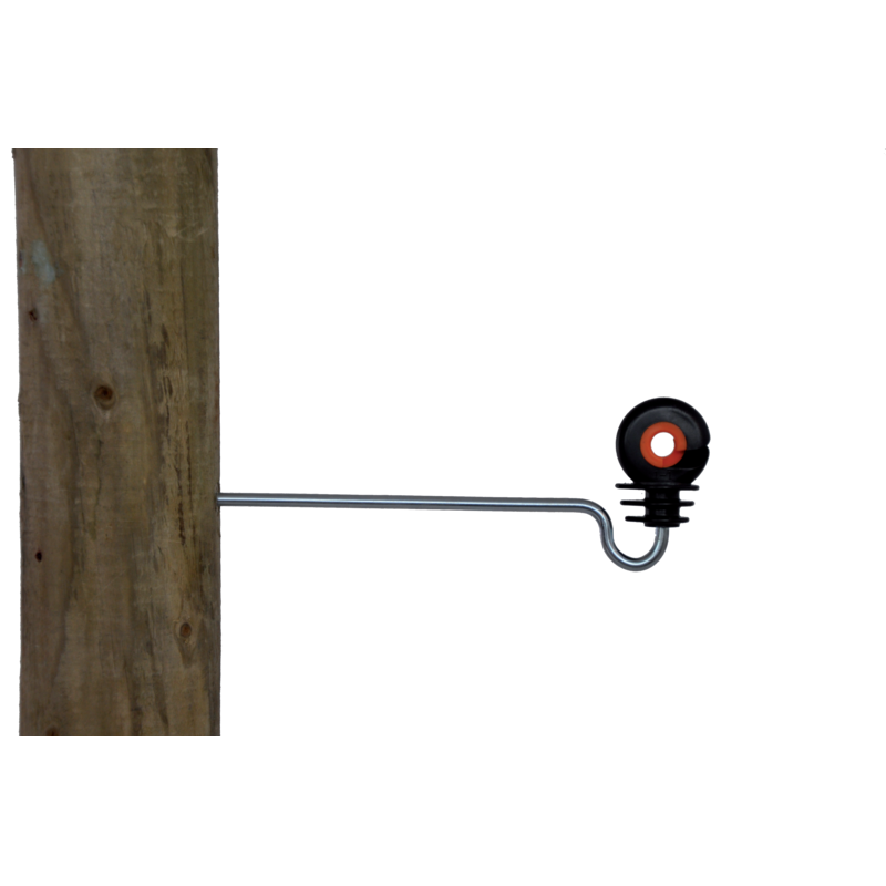 Abstandisolator Gallagher 057801 – XDI, 20 cm, für Holzpfahl, 10 Stück