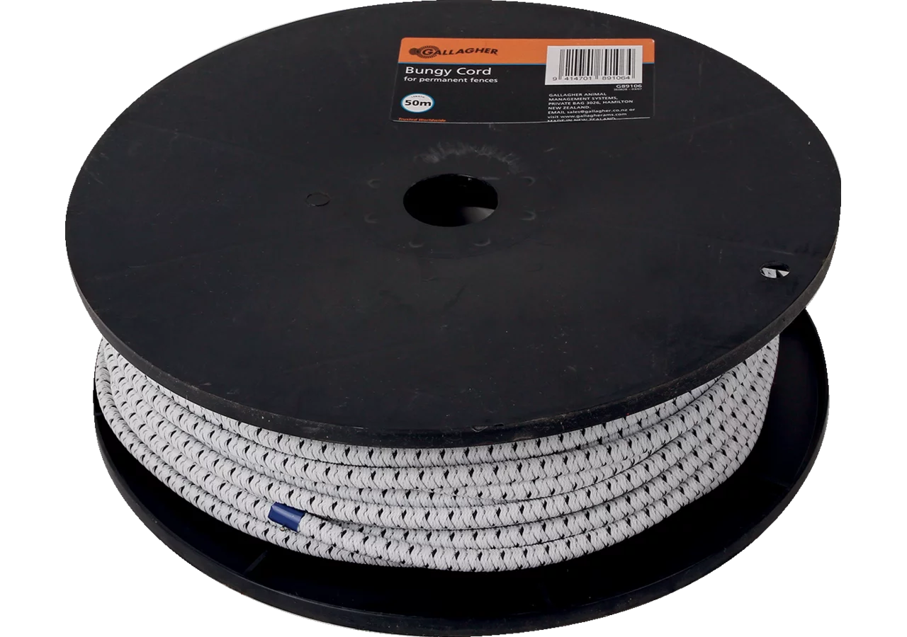 Cord elastisch, L 50 m, Weiß Gallagher 891064 Gallagher