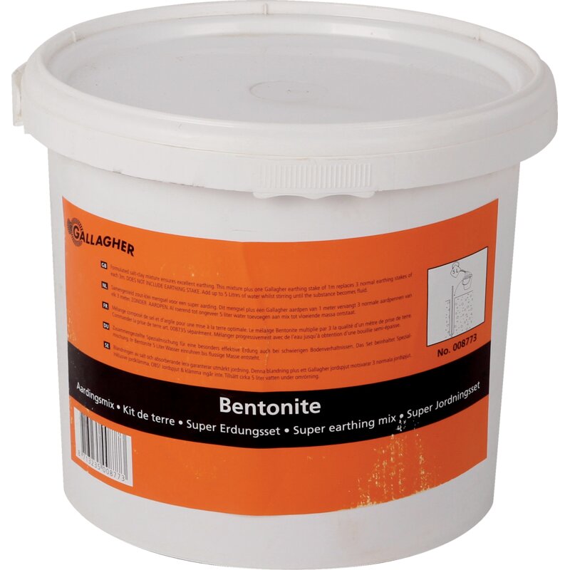Gallagher Erdungsset Bentonite, 6 kg Gallagher 008773 Gallagher