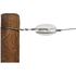 Zugisolator Gallagher Kunststoff 012022 – weißer Kunststoffisolator für Holzpfähle, 100 Stück