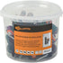 Gallagher Rollen-Eckisolator Kunststoff, Schwarz-Orange, mit Holzgewinde, 30 Stück Gallagher 086313 Gallagher