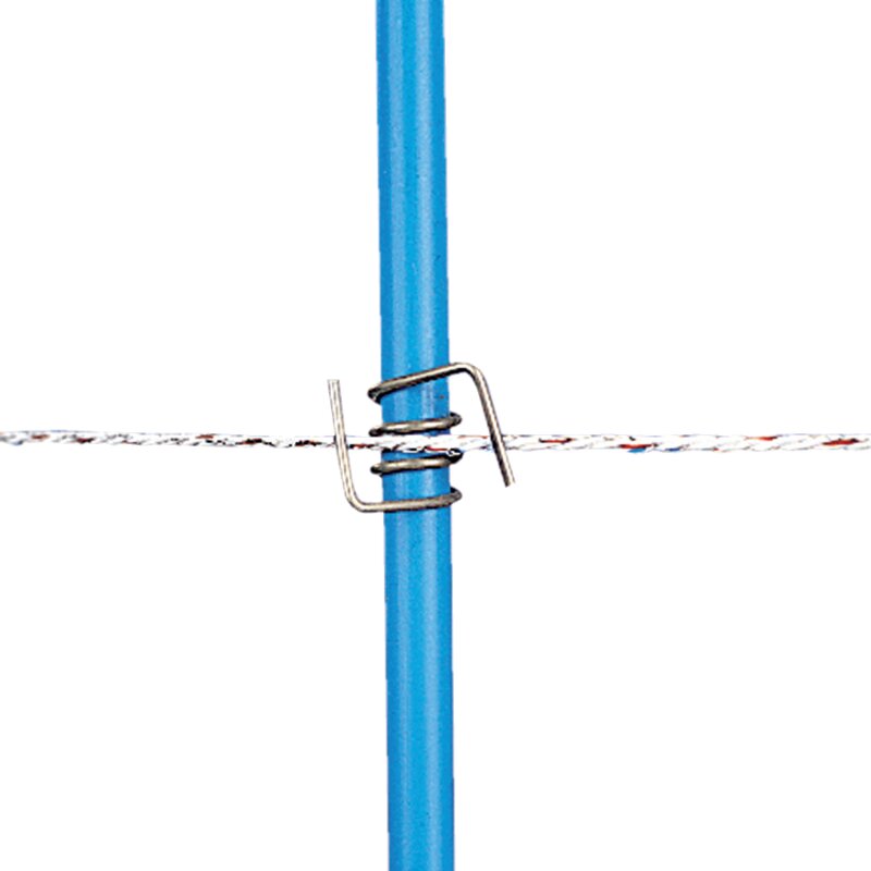 Gallagher Edelstahlclip für Kunststoffpfahl AD 13 mm, 10 Stück Gallagher 003266 Gallagher