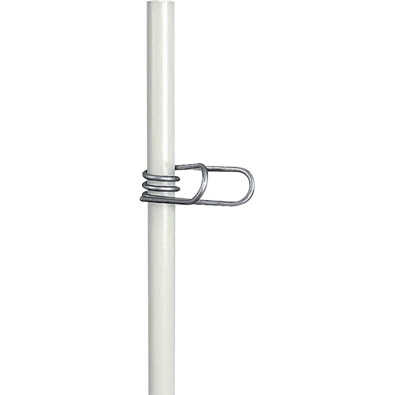 Edelstahlclip Glasfaserpfahl 10 mm 018300 von Gallagher, 25 Stück