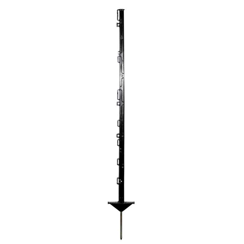 Pulsara Kunststoffpfahl L 105 cm, Kunststoff, Schwarz, 10 Stück Pulsara 019663 Pulsara