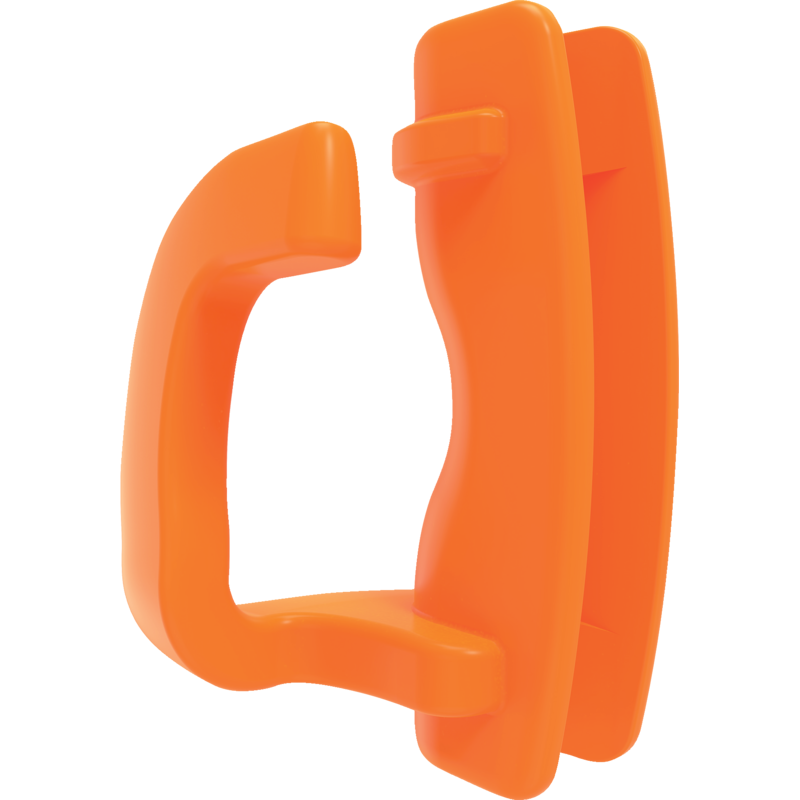 Gallagher Ersatzisolator für Mehrdraht-Federstahlpfähle, Orange, 50 Stück Gallagher 086283 Gallagher