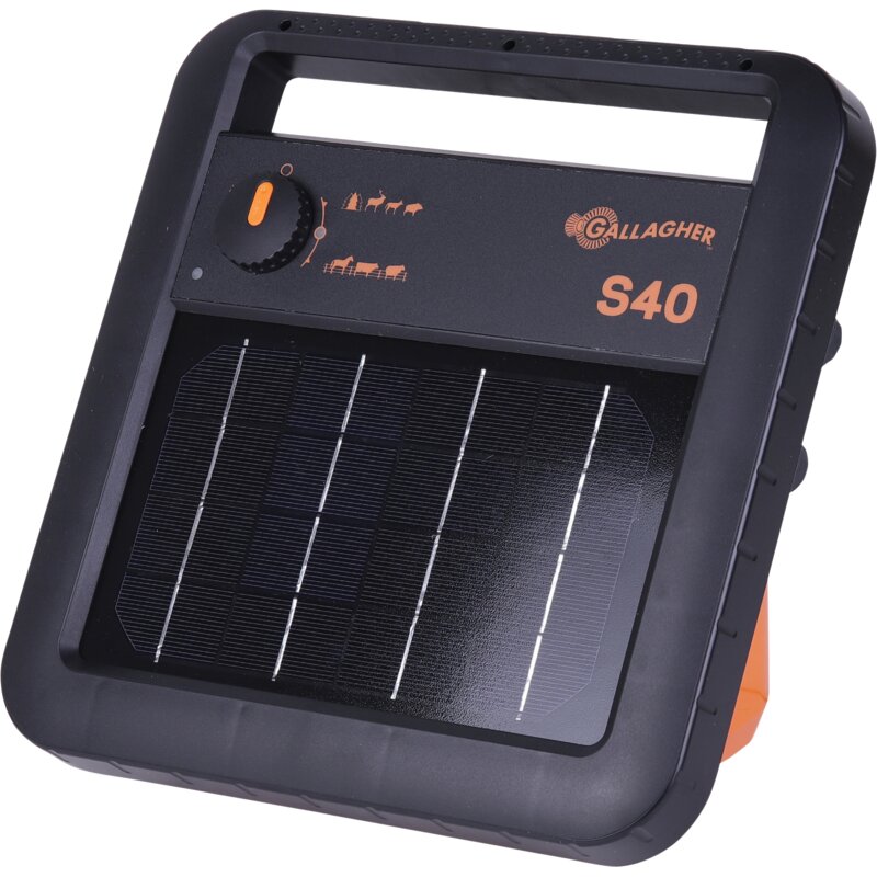 Gallagher Weidezaungerät S40 Gallagher 345307 – Weidezaungerät S40 mit Batterie (6V/0 Gallagher