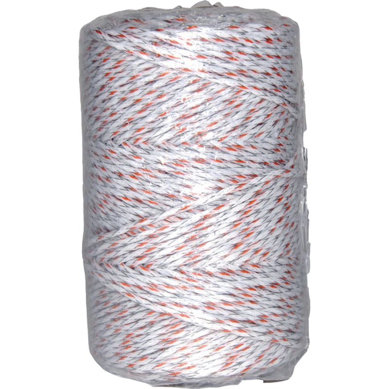 Gallagher SmartFence Cord, TurboLine, L 100 m, Weiß-Rot Gallagher 069767 – Reservedraht (AD 3 mm) für den SmartFence Gallagher