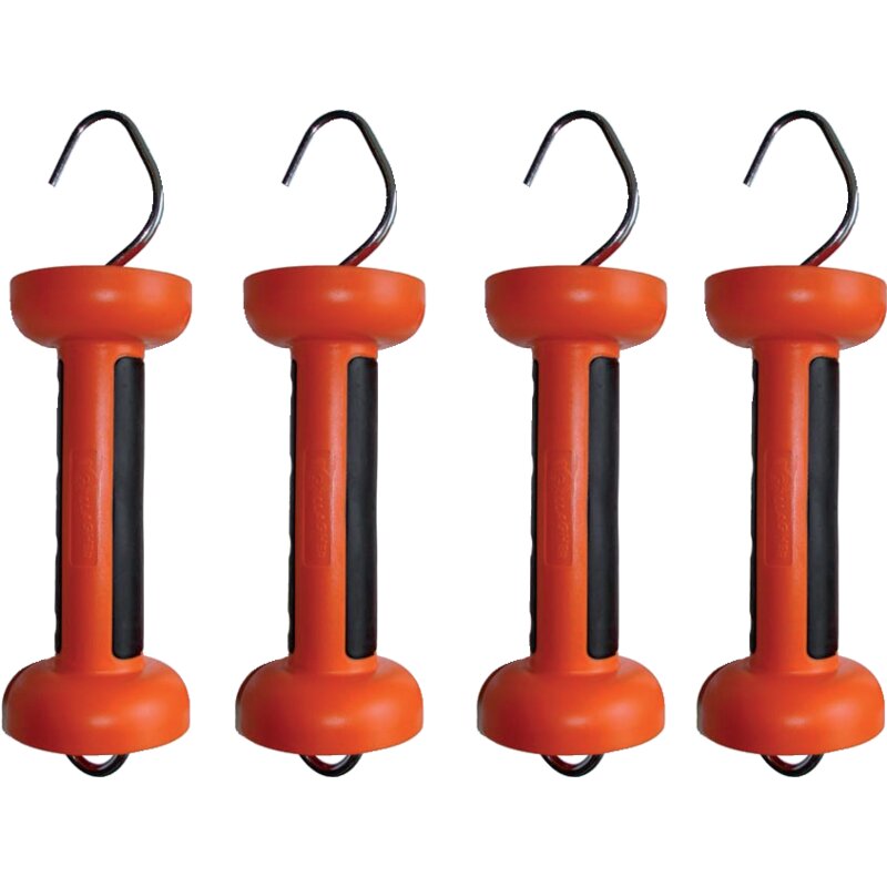 Torgriff Soft Touch Gallagher 055722 in Orange, 4 Stück, Neuer Design Torgriff mit Gummieinlage