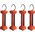 Torgriff Soft Touch Gallagher 055722 in Orange, 4 Stück, Neuer Design Torgriff mit Gummieinlage