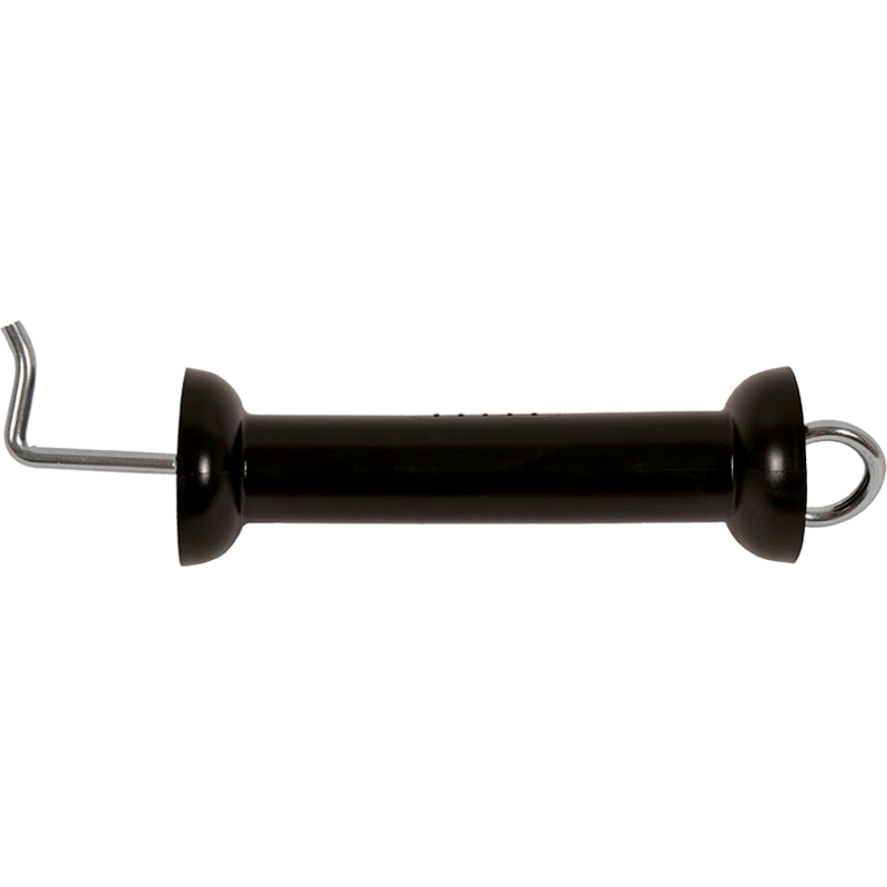 Gallagher Torgriff Schwarz, mit N-Haken, 10 Stück Gallagher 072408 Gallagher