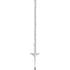 Pulsara Kunststoffpfahl L 75 cm, Kunststoff, Weiß, 10 Stück Pulsara 075874 Pulsara