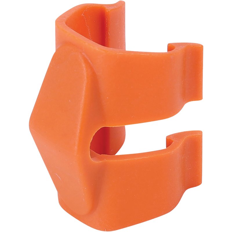 Draht-Clip Gallagher Line Post 744346, Orange, 20 Stück für Weidezaunpfahl