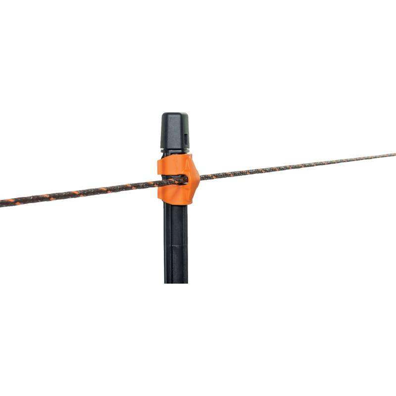Gallagher 082285 Draht-Clip am Line Post befestigt – Anwendungsbeispiel