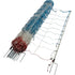 Gallagher Wolfsnetz Blau Combo, H 120 cm, L 50 m, mit 14 Doppelspitzpfählen Gallagher 092376 – Ultimatives Wolfsnetz Gallagher