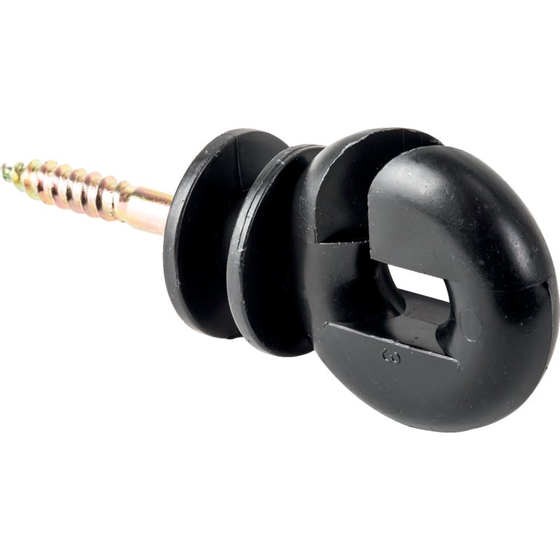 Horizont Ringisolator ranger plus, Schwarz, mit durchgehender Stütze, 25 Stück Horizont 15370 – Lange Horizont