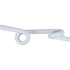 Horizont Ersatz-/Zusatzisolator long life, Weiß, für 12 mm Fiberglaspfahl, 50 Stück Horizont 17801F Horizont