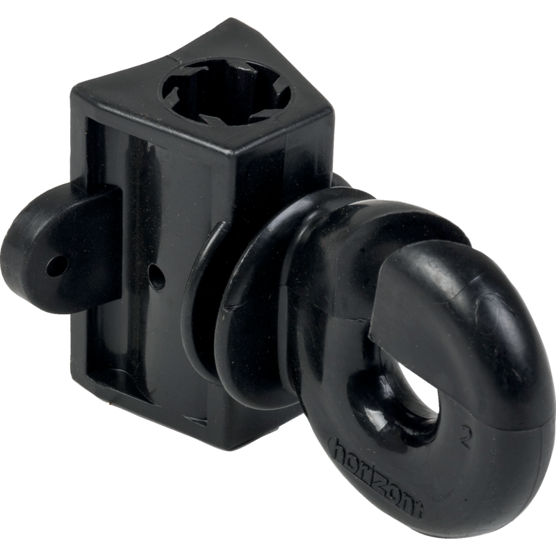 Horizont Ersatz-/Zusatzisolator farmer fiber 14046C, Schwarz, für 12 mm Fiberglaspfahl