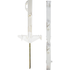 Horizont Weidezaunpfahl ranger, Kunststoff, Weiß, L 108 cm, 10 Ösen, 5 Stück Horizont 14380-5 Horizont