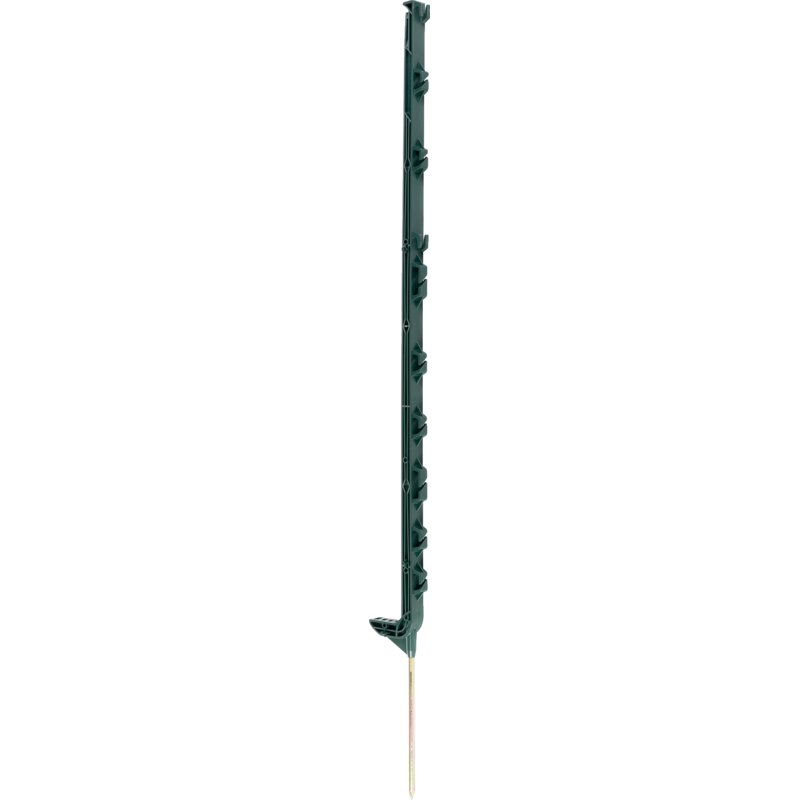 Horizont Weidezaunpfahl smart post, Kunststoff, Grün, L 115 cm, 11 Ösen, 10 Stück Horizont 14491-10GN Horizont