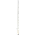 Horizont Weidezaunpfahl STANDARD, Kunststoff, Weiß, L 104 cm, 10 Ösen, 10 Stück Horizont 15198 – Mit Ösen für Drähte Horizont
