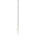 Horizont Weidezaunpfahl ranger, Kunststoff, Weiß, L 108 cm, 10 Ösen, 10 Stück Horizont 14472-10 Horizont