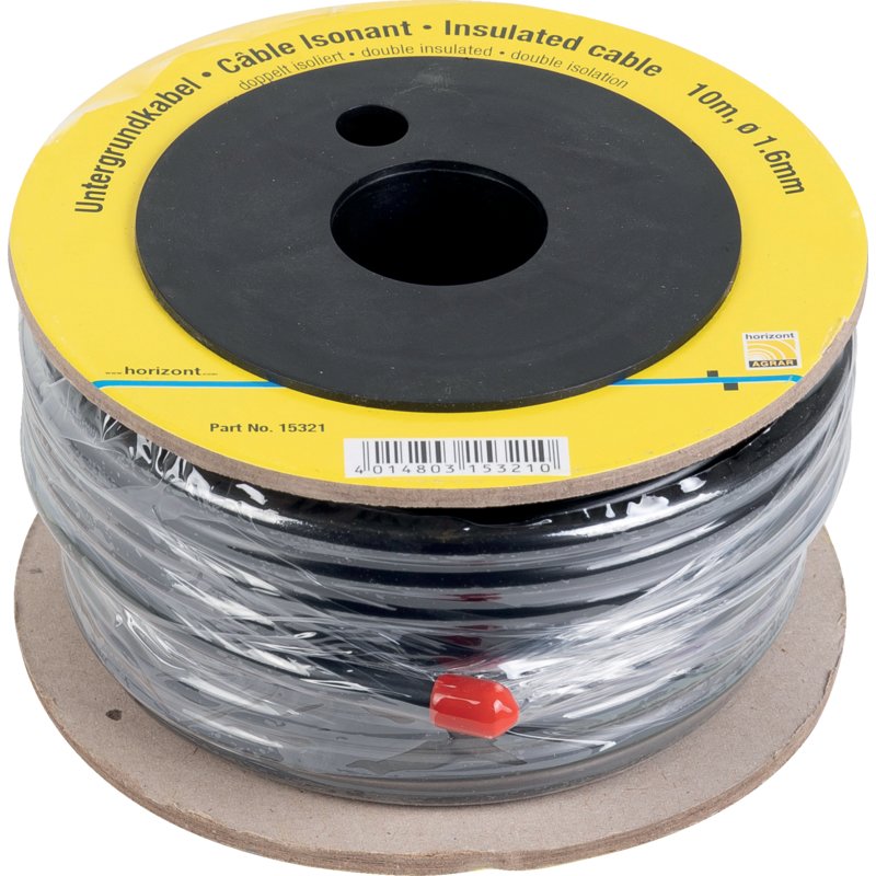 Horizont Erd-/Zuleitungskabel AD 1,6 mm, 10 m Rolle Horizont 15321 Horizont