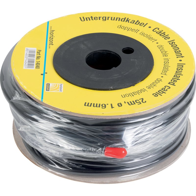 Horizont Erd-/Zuleitungskabel AD 1,6 mm, 25 m Rolle Horizont 14040 Horizont