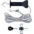 Torgriffset Horizont 15316C mit Torgriff, Gummiseil, Torgriffisolator und Ringisolator