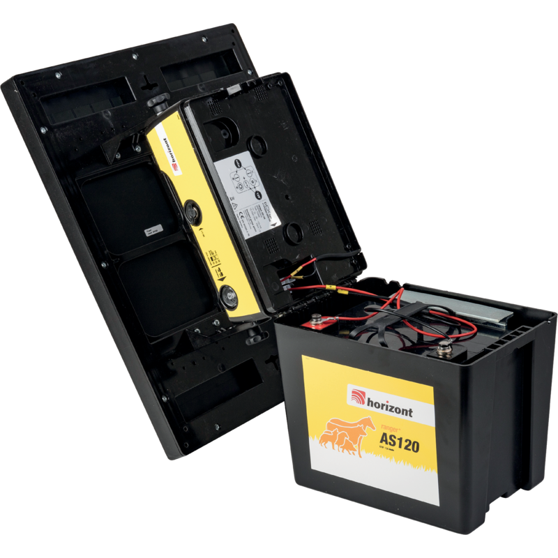 Horizont Weidezaungerät ranger AS120, inkl. Akku und Solarmodul Horizont 10986 – Tierart: Pferd Horizont