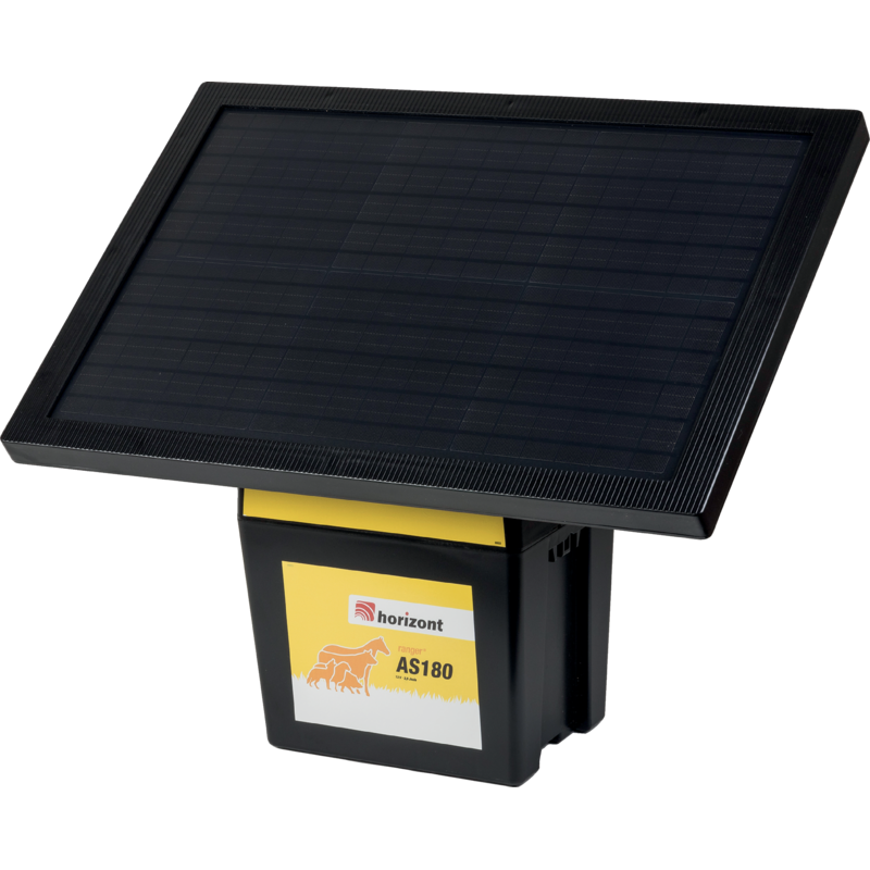 Horizont Weidezaungerät ranger AS180, inkl. Akku und Solarmodul Horizont 10987 – Tierart: Pferd Horizont