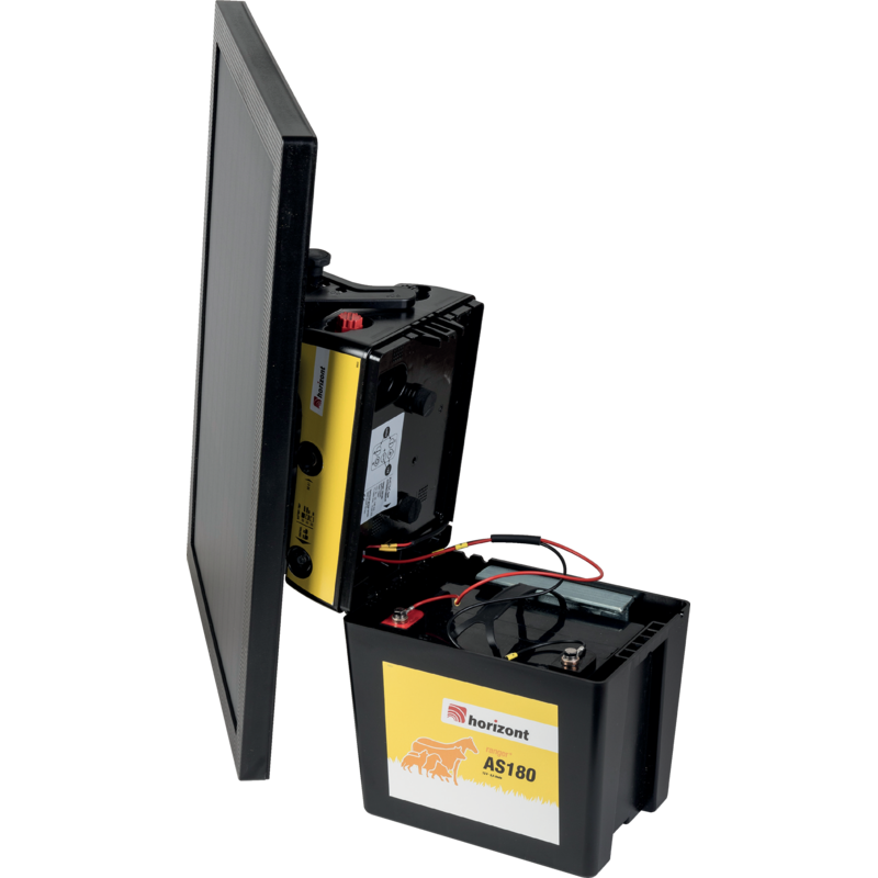 Horizont Weidezaungerät ranger AS180, inkl. Akku und Solarmodul Horizont 10987 – Tierart: Pferd Horizont