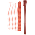 Horizont Absperrzaun-Set L 50 m, H 1 m, Orange, inkl. 10 Pfählen Horizont 14718 Horizont