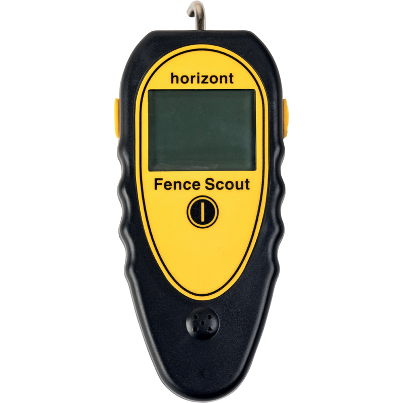Zaunprüfer Horizont turbomax fence scout II 14151C – 3 in 1 Messgerät Frontansicht