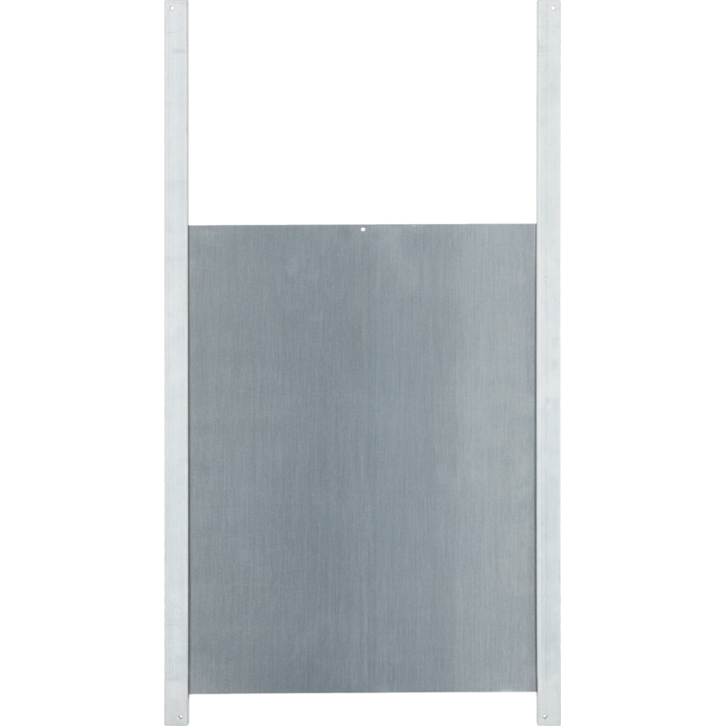 Aluminium-Schiebetür 300 x 400 mm, inkl. Führungsschienen, für Hühnertür