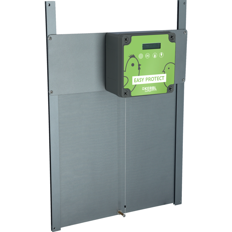 Hühnertür-Komplettset EasyProtect, autom., 325 x 250 mm, mit Selbstverriegelung