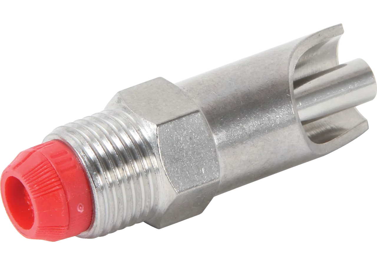 Beißnippel Edelstahl, L 72 mm mit 8 mm Stift, AG 1/2 Zoll GartenShop24