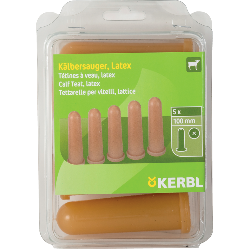 Ersatzsauger Beige, L 100 mm, 5 Stk. im Blister GartenShop24 - Hochwertige Gartengeräte