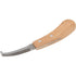 Klauenmesser Profi, zweischneidig, Klingenlänge 80 mm GartenShop24 - Hochwertige Gartengeräte