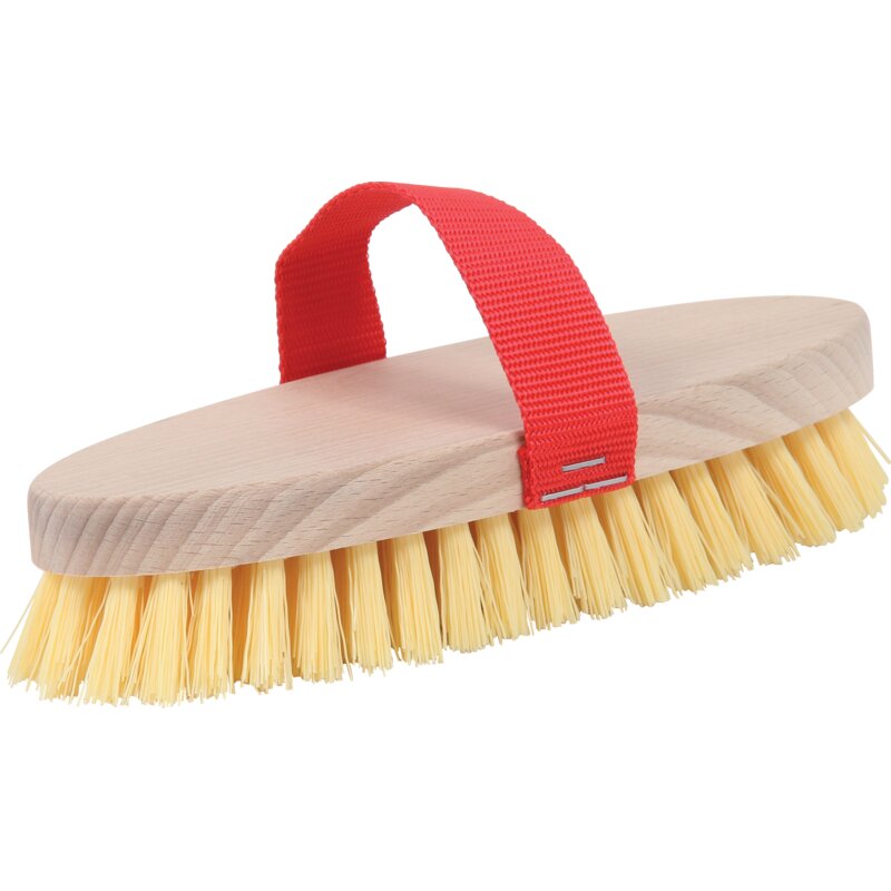 Kardätsche mit Nylonborsten – Mit Nylon-Borstenfeld GartenShop24 - Hochwertige Gartengeräte