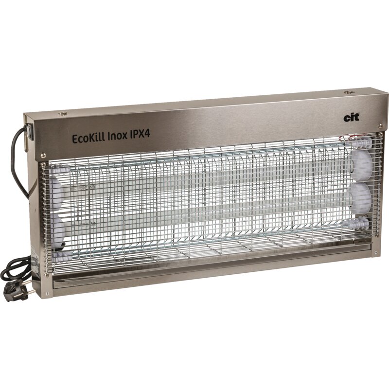 Fliegenvernichter 2 x 18 W, Eco Kill Inox 2040 GartenShop24 - Hochwertige Gartengeräte