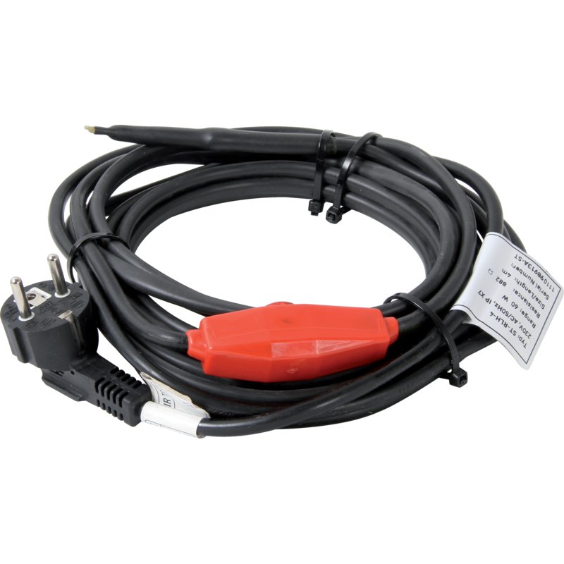 Frostschutz-Heizleitung 230 V, mit Thermostat, 60 Watt, 4 Meter GartenShop24 - Hochwertige Gartengeräte