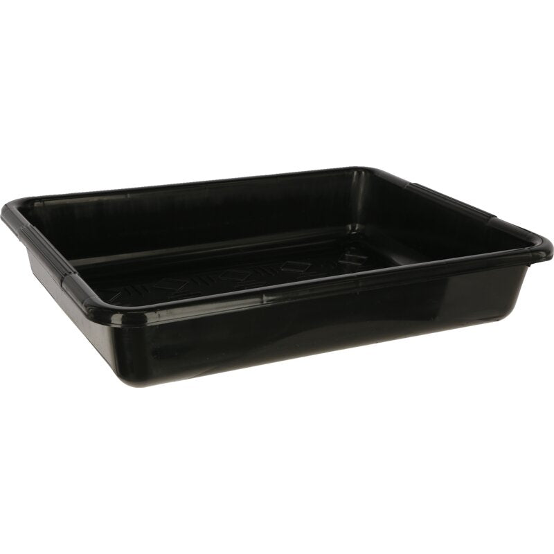 Stiefeldesinfektionswanne Schwarz 74x57x14,5 cm – Ansicht von oben