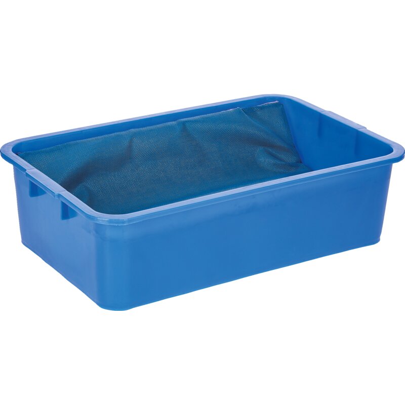 Universal-Kunststoffwanne Blau, L 63 x B 39 x H 17 cm