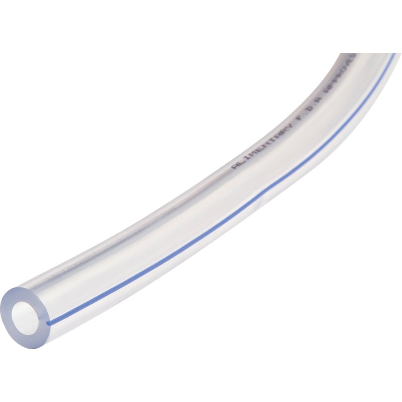 Milchschlauch PVC, transparent, ID 16 mm, Meterware – Max