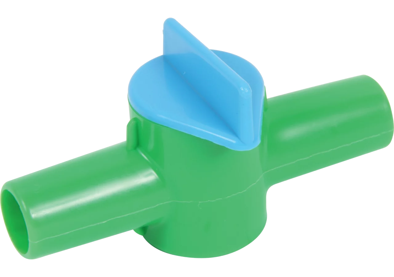 2-Wege-Hahn Kunststoff, AD 16 x ID 13 mm GartenShop24