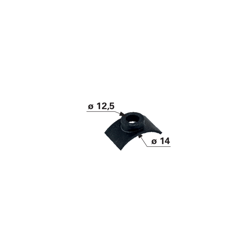 Milchschiebehahn Manteldichtung 40 x 14 mm, 00713711
