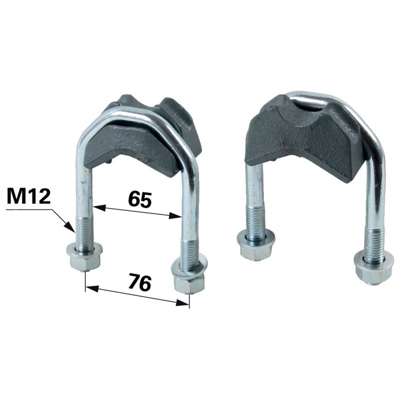 Suevia Befestigungsbügel M12, Set 2 Stück Suevia 101.0179 Suevia